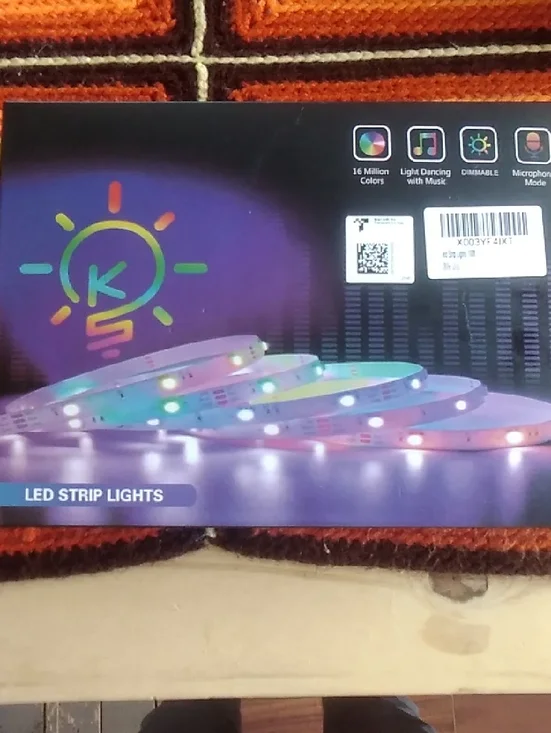 RGB LED Strip Lights - Multicolor - Picture 1 of 4